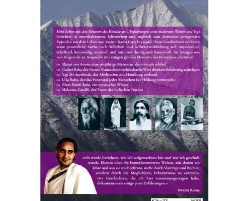 AV108 - Swami Rama: Mein Leben mit den Meistern des Himalayas (Backcover)