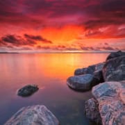 Abendstimmung am Meer