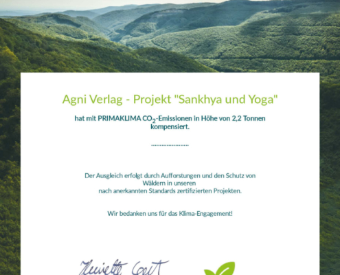 Agni Verlag - Projekt Sankhya und Yoga
