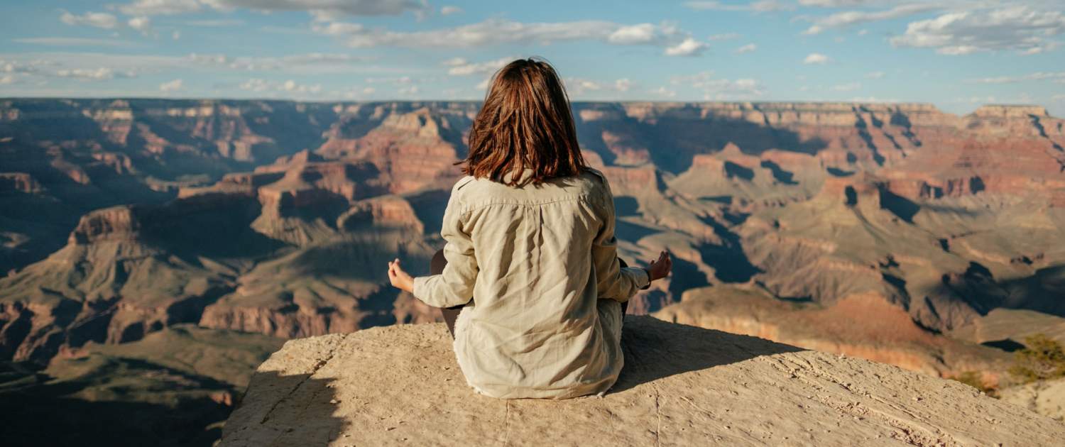 Meditation, Weite, Himmel, Landschaft